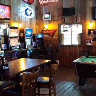 Bar area entertainment