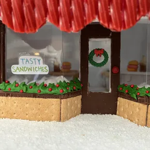 the outside of the store