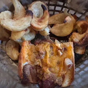 The Old Mill &quot;Brisket&quot; Sandwich with Fries.