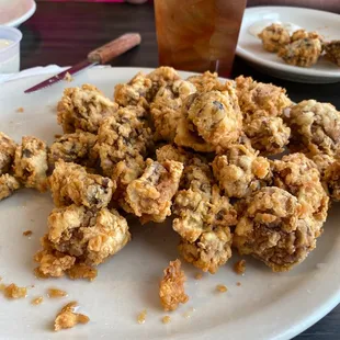 Fried mushrooms