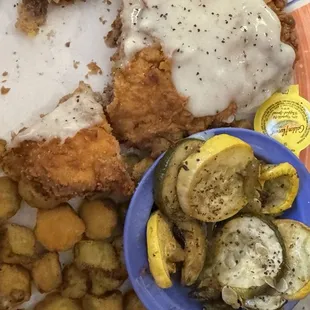 Chicken Fried Chicken (2 Sides)