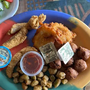 Seafood plate