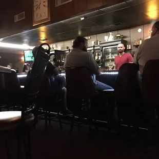 Looking toward the bar from a cozy spot over in the corner