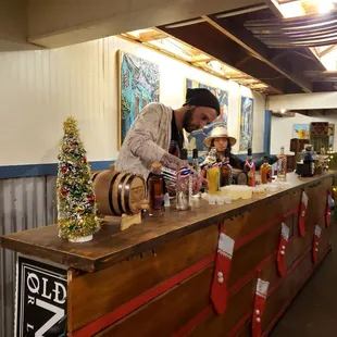 Preparing the Tastings