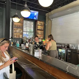 sushi and sashimi, interior