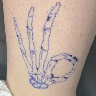 This was the line work