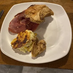 Fried Chicken and Country Ham