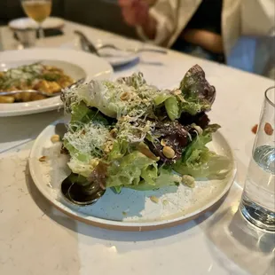 Iceberg lettuce salad