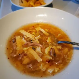 Hot &amp; Sour soup for $4.25...not worthy.. portion got smaller