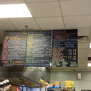 Menu and Register