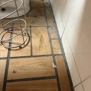 Disgusting, filthy bathrooms