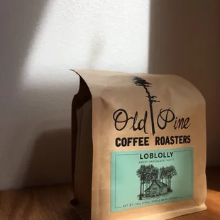 Bag of Loblolly Coffee Beans