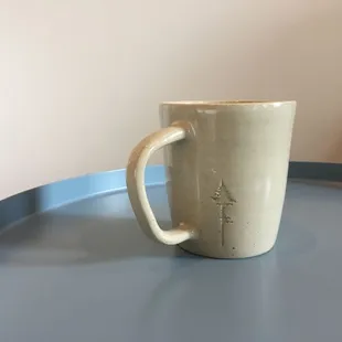 Logo mug made by Fifth Street Studio