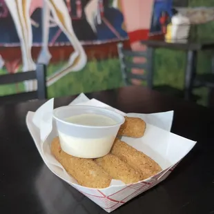 Fried Cheese Sticks