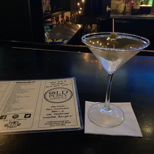 Extra dirty martini