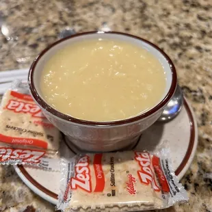 Lemon Rice Soup