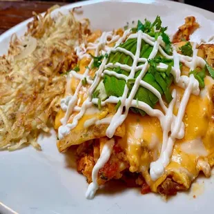 authentic chilaquiles