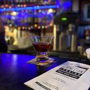 Maker&apos;s Mark Manhattan taken in portrait mode.