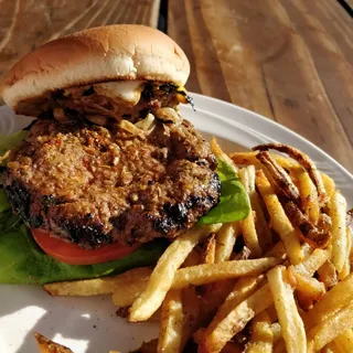 Markegard Family Grass-Fed Burger With Fries