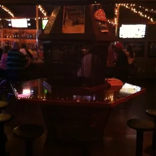 It&apos;s a fireplace. O boy.