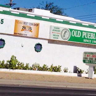 Old Pueblo Coin.  Voted BEST COIN SHOP IN TUCSON 2015