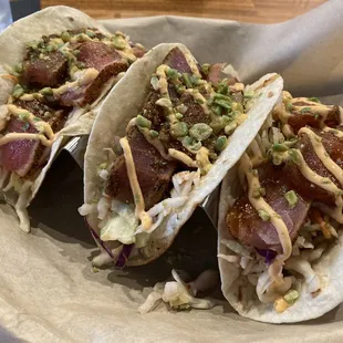 Ahi Tuna Tacos