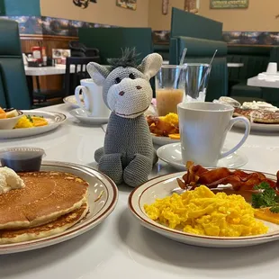 Pancake combo is always a winner!