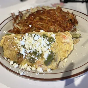 Lobster omelet