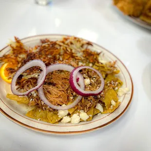 Chile Verde Chilaquiles