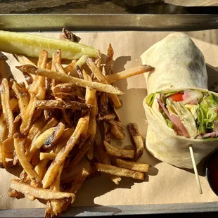 FRIED GREEN TOMATO WRAP