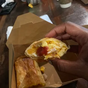 Survivor's Catering burrito  amazing as always!