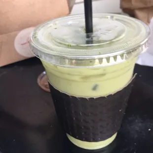 Iced Matcha Latte
