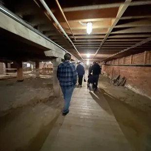 Under ground tour