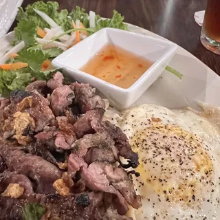 Rice Plate with Grilled Pork