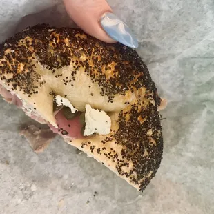 Poppy Seed Bagel