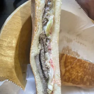 Cuban Steak Sandwich
