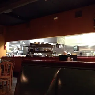 The kitchen at Old Santa Fe