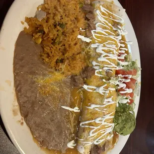 Burrito supreme with chicken