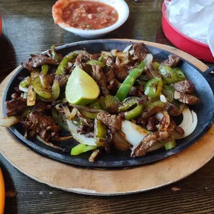 Steak Fajitas