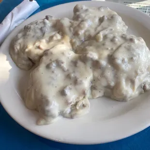 Biscuits and gravy