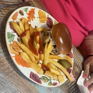 Mushroom and Swiss Burger