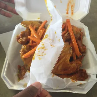 Hot lemon pepper and honey gold you can thank me later!!!! LOL I HAD TO ADD SOME PICS!!!