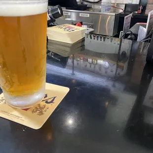 a pint of beer