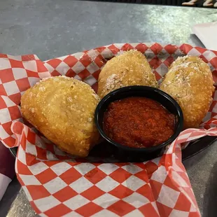Pepperoni balls/bread