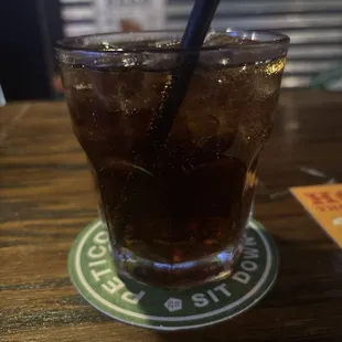 Crown and coke is good! Bartender rocks!