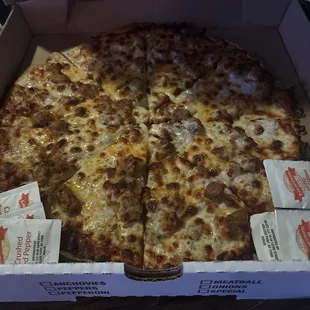 12in Carnivore pizza