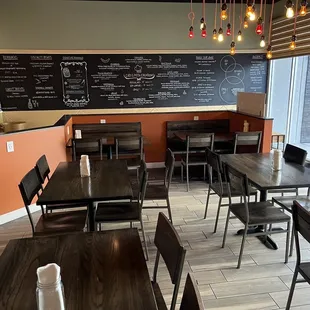 Lobby and eating area