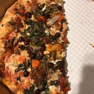 Regular Vegetariana, not good.