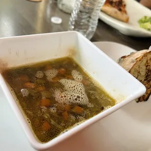 Lentil Soup &amp; Bread