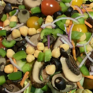 salads, food